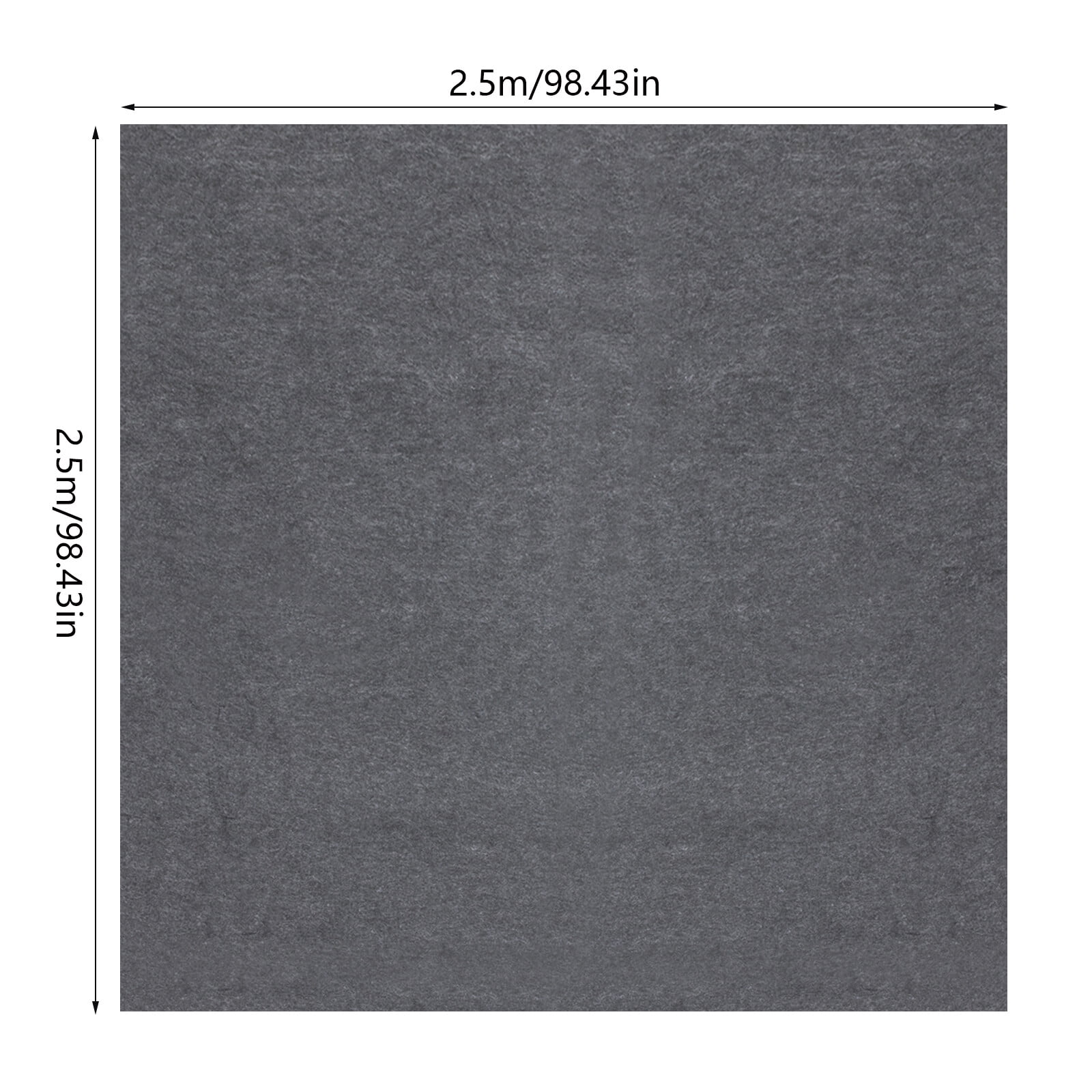 DENEST 99*99 inch Hot Tub Mat Bathroom Mat Outdoor For Inflatable Pool Floor Pad Square