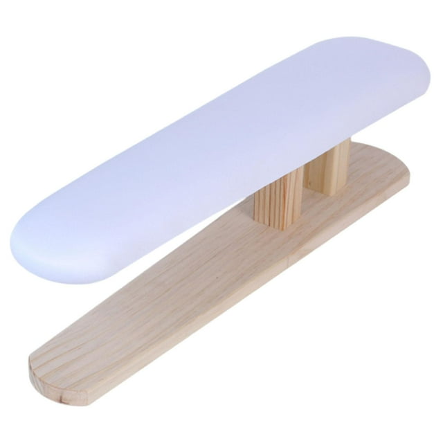 Siruishop Mini Ironing Board Compact with Wood Base for Household Craft Rooms Handling 57cmx13cmx16cm