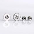 thumbnail image 3 of Goyunwell 20 Sets 14Mm Coppery Strong Magnetic Button Clasp Round Snaps Diy Craft Sets For Sewing 14Mm Silver, 3 of 5