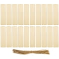 thumbnail image 3 of ifundom 1 Set of Craft Making Bookmarks Unfinished Wooden Bookmarks DIY Craft Decorations, 3 of 4