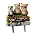 thumbnail image 3 of Letrero De Bienvenida Con Forma De Ardilla Para Decoración De Jardín, Ideal Para Caminos De Patio Y Patios., 3 of 8
