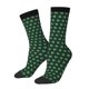 thumbnail image 1 of Balery Green Buffalo Plaid Merry Christmas Calcetas Largas con Estampado para Hombre y Mujer – Suaves y Transpirables, Talla Única (US 5-11), 1 of 6