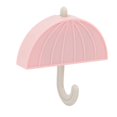 thumbnail image 2 of Nomeni Command Hooks Clearance, Creative Small Umbrella Magnet Hook Seamless Door Kitchen Room Wall Magnetic Holder Cute Necklace Key Wall Hanging Hook Apartment Essentials Pink, 2 of 9