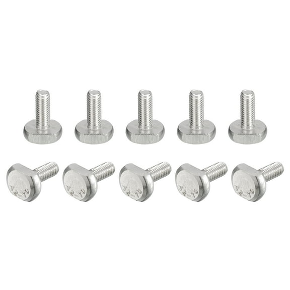 T-Slot Bolts, 20 Pack M6x16mm Drop-in Stud Sliding Bolts 304 Stainless Steel