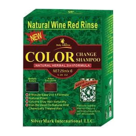 Deity Of Hair Color Change Shamp Wine Red 89607,Pack of 3