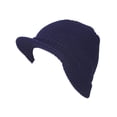 thumbnail image 1 of TopHeadwear GI Ribbed  Waffle Beanie w/ Visor - Navy, 1 of 1