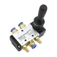 thumbnail image 5 of JISADER Pneumatic Manual Control Valve Good Sealing Easy to Use Lightweight Fittings PC12 02, 5 of 9