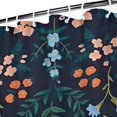 thumbnail image 3 of Pioneer Flower Floral Print Pattern Shower Curtain 72"x72" ,Bathroom Decorative Shower Curtains Set with 12 Hooks,Modern Waterproof Washable Shower Curtain, 3 of 6