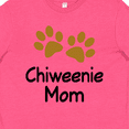 thumbnail image 4 of Inktastic Chiweenie Mom Paw Print Youth T-Shirt, 4 of 5