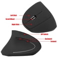 thumbnail image 1 of Ergonomic Vertical Gaming Mouse, 1600DPI, Non delay, for PC Laptop, 2.4GHz Optical, 1 of 7