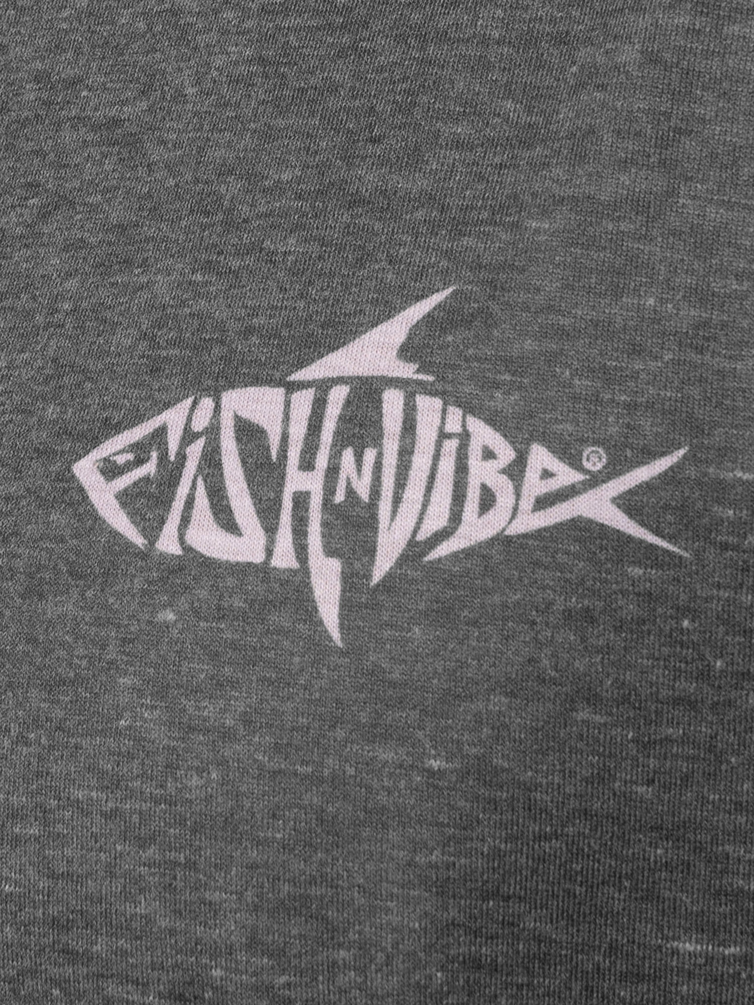 Fish N Vibe Men's Short Sleeve Fishing Performance Outdoor Graphic T-Shirt, size S-3XL