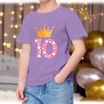 thumbnail image 2 of Rovga Boys T Shirt Long Sleeve Round Neck Tee Cartoon Print Tops Outfits Fall Winter Casual Daily Wears 4-5 Years Grey, 2 of 4