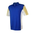 thumbnail image 1 of Monterey Club Men's Rival-X Colorblock Golf Polo Shirt #1197, 1 of 2