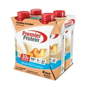 Premier Protein Shake, Peaches & Cream, 30g Protein, 11 fl oz, 4 Ct
