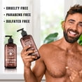 thumbnail image 2 of Viking Revolution - Men Shampoo and Conditioner Set with Biotin and Jojoba Oil - Natural Hair Shampoo - Sandalwood, 17 Oz, 2 of 9