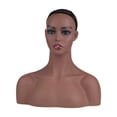thumbnail image 4 of Busto de cabeza de maniquí femenino, soporte para pelucas, estante de exhibición con maquillaje, cabeza de maniquí multifuncional, soporte para peluca, 4 of 8