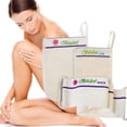 thumbnail image 1 of Baiden Exfoliator System: los mejores guantes exfoliantes reafirmantes para rostro, cuerpo y espalda: elimina puntos negros, piel seca, arrugas, control de celulitis, acné, labios faciales superiores,, 1 of 4
