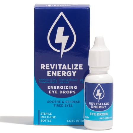 Revitalize Energy Eye Drops for Digital Eye Strain, 0.5 Fl Oz (15 mL)