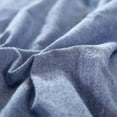 thumbnail image 4 of MarCielo Cotton Duvet Cover Set 3 Piece 100% Washed Cotton Duvet Cover 1 Duvet Cover + 2 Pillowcases Pompom (Blue, King(104x90)), 4 of 8