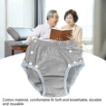 thumbnail image 4 of ROPA Interior de Pañales para adultos, absorción de rápida de algodón puro de algodón de la protección de incontinencia nappies ajustados para la enfermería para ancianos, 4 of 7
