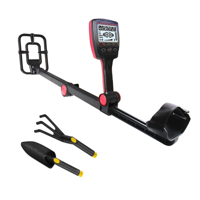 Foldable Metal Detector Waterproof Coil, Adjustable Shaft ,Precise Metal Disc Memory ,Lightweight Collapsible ,Easy to Install