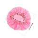 thumbnail image 2 of Raindrops Gorro De Para Mujer Rosa Ideal Para Ducha Y Cuidado Del Natural, 2 of 6