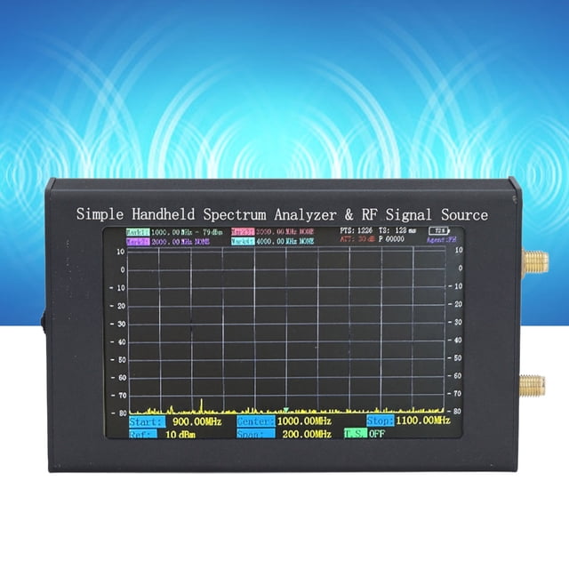 Spectrum Analyzer 35MHz To 6000MHz 4.3 Inch Color Screen Handheld Spectrum Analyzer and Signal Generator