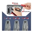 thumbnail image 4 of Pistolet à Aliments Rechargeable Sans Fil 6 en 1 3.6V pour Décoration Intérieure, Rénovations, Rembourrage, Décoration, Réglable, 4 of 7
