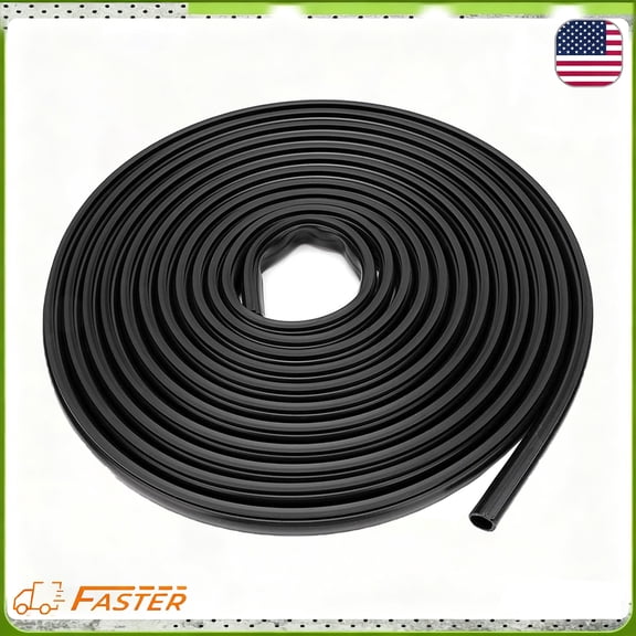 RV Rubber Seal Slide Out Gasket Camper Travel Trailer Replace For 018-338-BLK