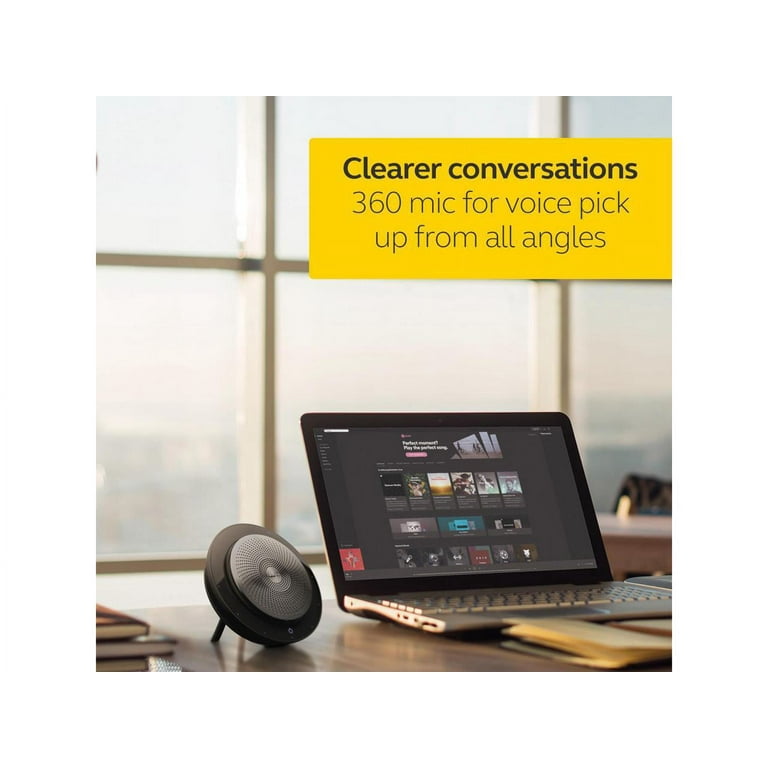 Jabra Speak 710 MS Bluetooth Portable Speaker for Music, Calls