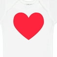 thumbnail image 4 of Inktastic Valentine's Day Red Heart Boys or Girls Baby Bodysuit, 4 of 5