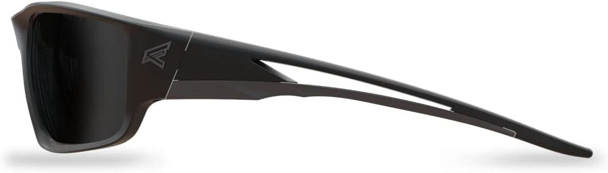 Edge Eyewear TSK236 Kazbek Safety Glasses, Black Frame