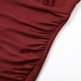 thumbnail image 6 of Zanarzt Bathing Suit for Maternity Swimsuits V Neck Pregnancy Swimwear Maternity Bikini Red,L, 6 of 8