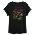 thumbnail image 2 of How To Train Your Dragon - Dragon Grid - Womens Oversized Graphic T-Shirt, 2 of 4