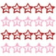 thumbnail image 2 of BRIGHTFUFU Pinzas para el pelo de estrella de 20 piezas antideslizantes para niños pequeños, pasadores de pelo de Metal bonitos, accesorios para el cabello para mujeres y niñas, rosa y rojo, 2 of 7