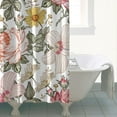 thumbnail image 5 of Waterproof Pioneer Shower Curtain 72x84 Inch Polyester Unique Cute Floral Shower Curtain for Bathroom Hotel Home Decor with 12 Plastic Hooks, 5 of 5