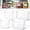 S * 2 + L * 2, variant on 2026 New Crystal Clear Freezer Storage Bins, Stackable Kitchen Cabinet Organizer with Handles for Food, Meat & Veggies