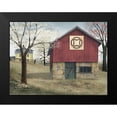 thumbnail image 2 of Jacobs, Billy 14x12 Black Modern Framed Museum Art Print Titled - Double Wedding Quilt Block, 2 of 5