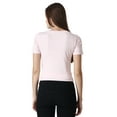 thumbnail image 3 of Voziak Crop top for Women 100% Cotton Cropped Tank Tops for Girls Pink M, 3 of 7