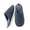 Navy Blue, variant on Women Men Comfortable Fleece Winter Slippers Warm Slip-on House Shoes Indoor Outdoor, Pink, 7/8 US