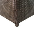 thumbnail image 3 of vidaXL Garden Storage Box Brown 120x50x60 cm Poly Rattan, 3 of 4