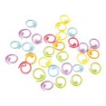 thumbnail image 4 of 30 Pcs Anneaux Marqueurs de Point Colorés pour Bricolage Artisanat Fait Main, 4 of 9