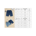thumbnail image 5 of aturustex Toddler Baby Boys Girls Denim Shorts Elastic High Waist Patchwork Solid Color Pocket Short Jeans Summer Clothes, 5 of 8