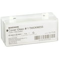 thumbnail image 6 of McKesson Square Microscope Cover Glass, #1 Thickness, Clear, 22 x 22 mm, 10 Ct, 6 of 11