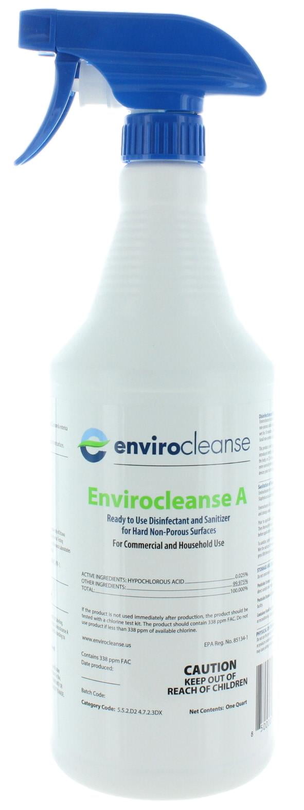 Hypochlorous Acid All Natural HOCL Professional Surface Cleaner and