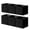 Black-6 Pack, variant on GRANNY SAYS Cube Storage Bins, 11 Inch Fabric Organizer Bins, Collapsible Storage Baskets with Handles, 6-Pack, Pink