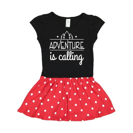 

Inktastic Adventure is Calling Outdoors Gift Toddler Girl Dress