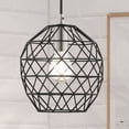 thumbnail image 6 of 41326-04 Livex Lighting Paxten Shade - One Light Mini Pendant in Industrial Style - 8 Inches wide by 13 Inches high-Black Finish    -Traditional, 6 of 8