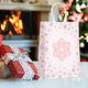 thumbnail image 2 of Bolsa De Regalo Con Motivos Navideños Bolsa De Papel Kraft Con Estampado Invernal Para Enviar A Tu Novia Bufanda, Guantes Y Bolsa, 2 of 7