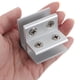 thumbnail image 5 of GOOHOCHY 2 abrazaderas de vidrio de 90 grados para soporte de muebles, abrazadera para mesa de vidrio y armario., 5 of 8